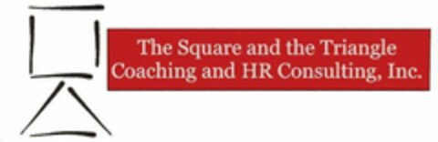 THE SQUARE AND TRIANGLE COACHING AND HR CONSULTING, INC. Logo (USPTO, 28.11.2017)