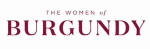 THE WOMEN OF BURGUNDY Logo (USPTO, 23.01.2018)