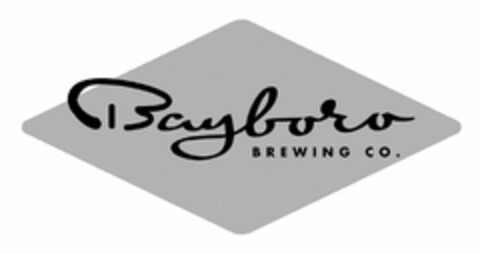 BAYBORO BREWING CO. Logo (USPTO, 16.02.2018)