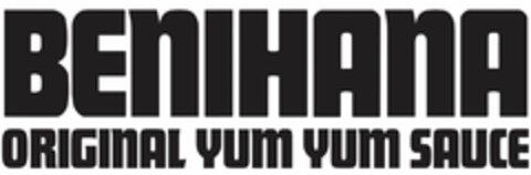 BENIHANA ORIGINAL YUM YUM SAUCE Logo (USPTO, 03/12/2018)