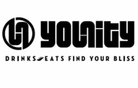 UN YOUNITY DRINKS EATS FIND YOUR BLISS Logo (USPTO, 06/18/2018)