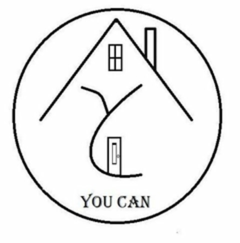 YC YOU CAN Logo (USPTO, 08/08/2018)