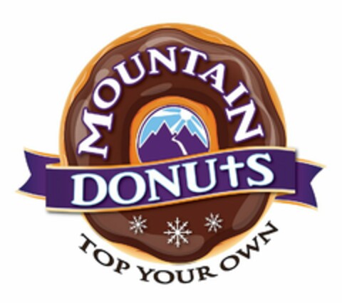 MOUNTAIN DONUTS TOP YOUR OWN Logo (USPTO, 02.11.2018)