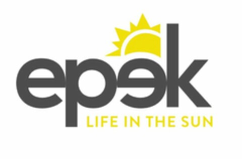 EPEK LIFE IN THE SUN Logo (USPTO, 18.04.2019)