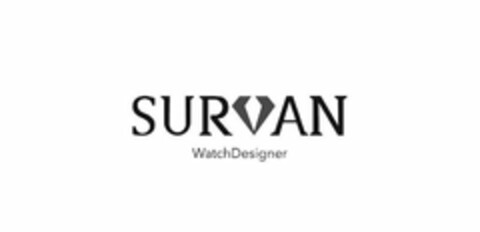 SURVAN WATCHDESIGNER Logo (USPTO, 04/26/2019)