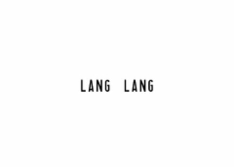 LANG LANG Logo (USPTO, 16.08.2019)