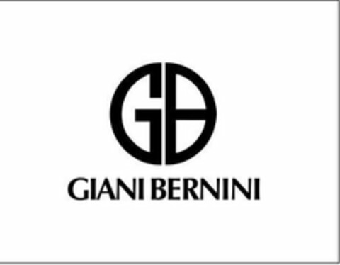 GB GIANI BERNINI Logo (USPTO, 12/18/2019)