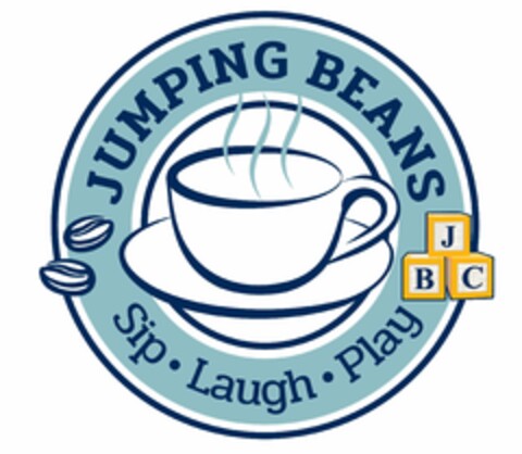 JUMPING BEANS SIP · LAUGH · PLAY JBC Logo (USPTO, 03.01.2020)