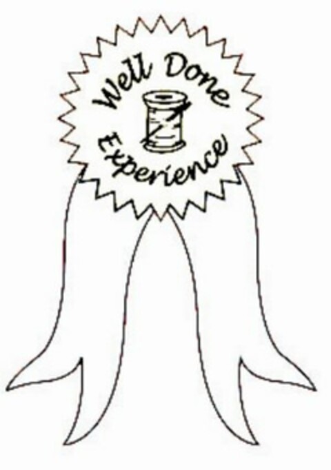 WELL DONE EXPERIENCE Logo (USPTO, 06.02.2009)