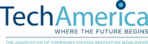 TECHAMERICA WHERE THE FUTURE BEGINS THE ASSOCIATION OF COMPANIES DRIVING INNOVATION WORLDWIDE Logo (USPTO, 04/01/2009)