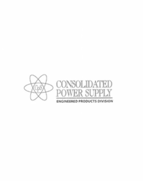 CPS CONSOLIDATED POWER SUPPLY ENGINEERED PRODUCTS DIVISION Logo (USPTO, 04/24/2009)