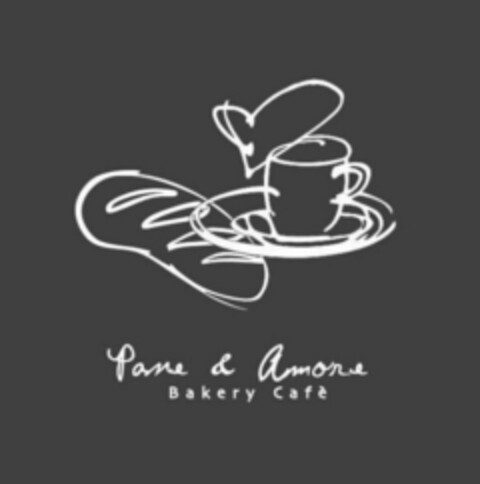 PANE & AMORE BAKERY CAFÉ Logo (USPTO, 05/20/2009)