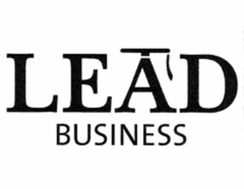 LEAD BUSINESS Logo (USPTO, 30.10.2009)