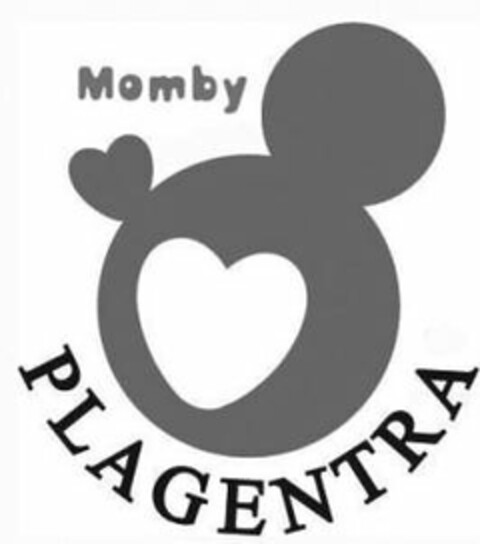 MOMBY PLAGENTRA Logo (USPTO, 11/11/2009)