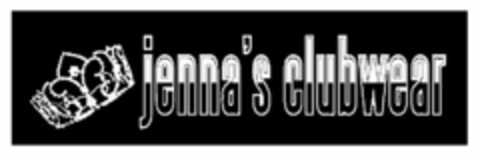 JENNA'S CLUBWEAR Logo (USPTO, 10.02.2010)