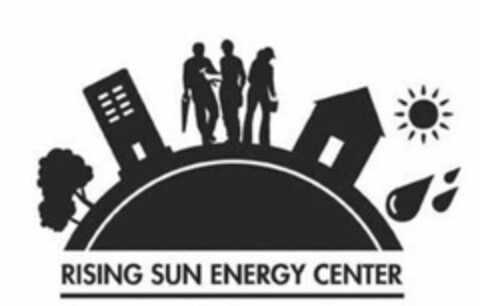 RISING SUN ENERGY CENTER Logo (USPTO, 07/02/2010)
