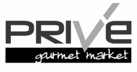 PRIVE GOURMET MARKET Logo (USPTO, 05.08.2010)