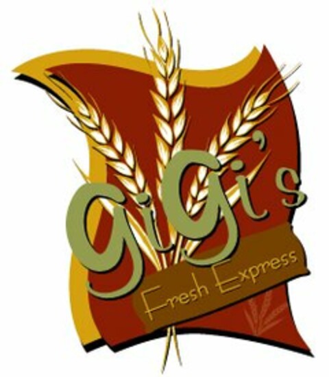 GIGI'S FRESH EXPRESS Logo (USPTO, 13.09.2010)