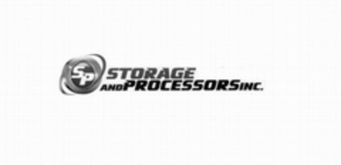 SP STORAGE AND PROCESSORS INC. Logo (USPTO, 11/30/2010)