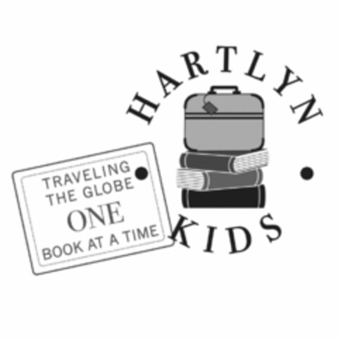 · HARTLYN KIDS · TRAVELING THE GLOBE ONE BOOK AT A TIME Logo (USPTO, 14.12.2010)