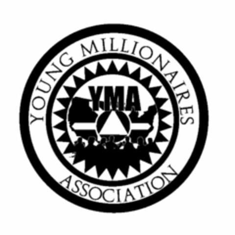 YMA YOUNG MILLIONAIRES ASSOCIATION Logo (USPTO, 01.06.2011)