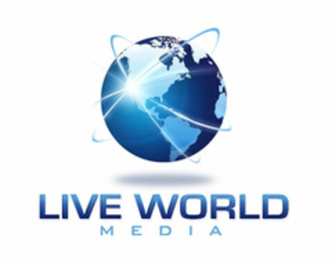 LIVE WORLD MEDIA Logo (USPTO, 08.07.2011)