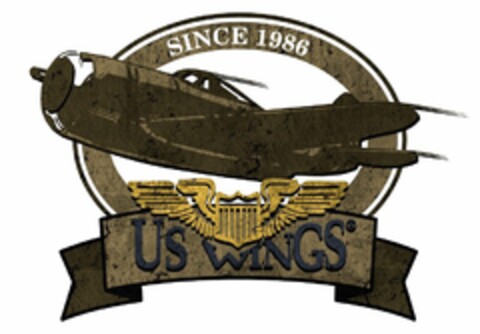 SINCE 1986 US WINGS Logo (USPTO, 03.08.2011)