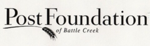 POST FOUNDATION OF BATTLE CREEK Logo (USPTO, 03.02.2012)