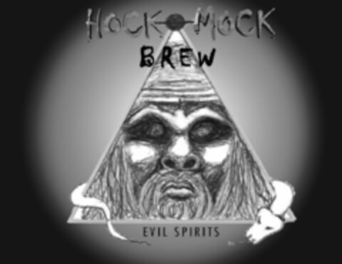 HOCKOMOCK BREW EVIL SPIRITS Logo (USPTO, 07.04.2012)