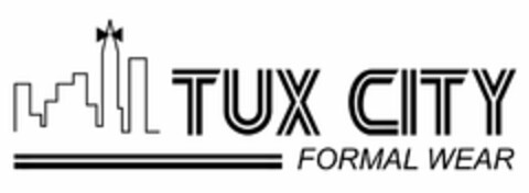 TUX CITY FORMAL WEAR Logo (USPTO, 18.05.2012)