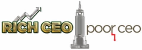 RICH CEO POOR CEO Logo (USPTO, 27.11.2012)