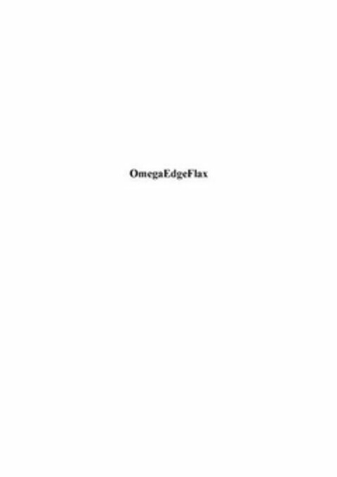 OMEGAEDGEFLAX Logo (USPTO, 12/14/2012)