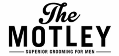 THE MOTLEY SUPERIOR GROOMING FOR MEN Logo (USPTO, 12/25/2012)