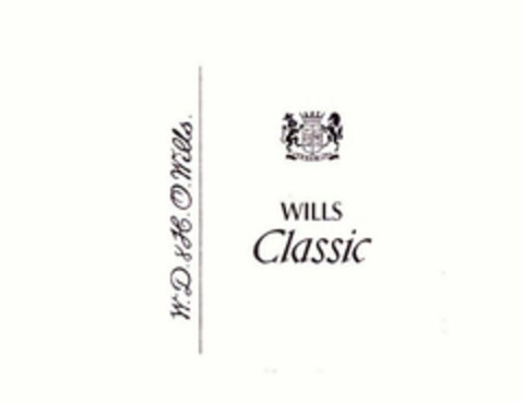 WILLS CLASSIC W.D.&H.O. WILLS Logo (USPTO, 28.06.2013)