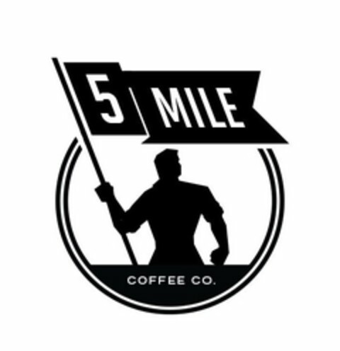 5 MILE COFFEE CO. Logo (USPTO, 13.11.2013)