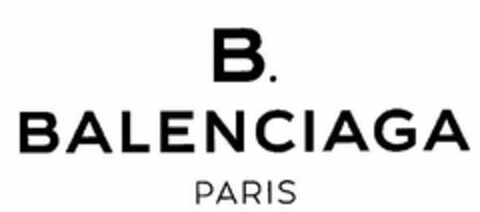 B. BALENCIAGA PARIS Logo (USPTO, 17.04.2014)