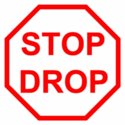 STOP DROP Logo (USPTO, 23.04.2014)