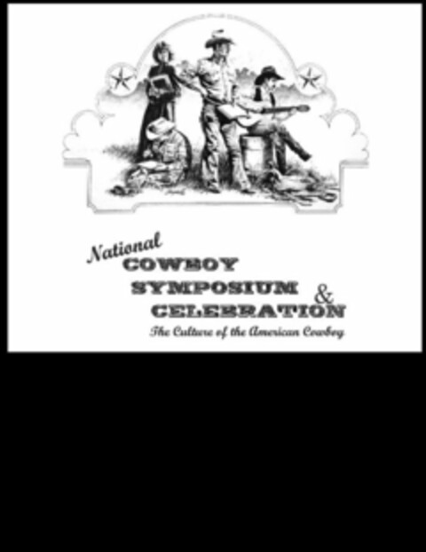 NATIONAL COWBOY SYMPOSIUM & CELEBRATION THE CULTURE OF THE AMERICAN COWBOY Logo (USPTO, 12.11.2014)