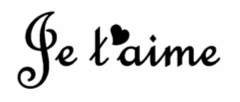 JE T AIME Logo (USPTO, 10.06.2015)