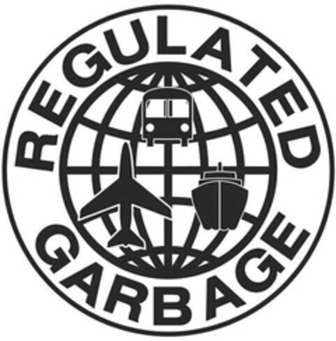 REGULATED GARBAGE Logo (USPTO, 10.11.2015)