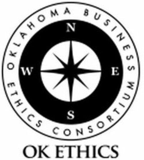 OKLAHOMA BUSINESS ETHICS CONSORTIUM OK ETHICS NSEW Logo (USPTO, 08.07.2016)