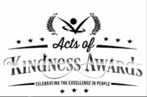 ACTS OF KINDNESS AWARDS CELEBRATING THE EXCELLENCE IN PEOPLE Logo (USPTO, 28.07.2016)