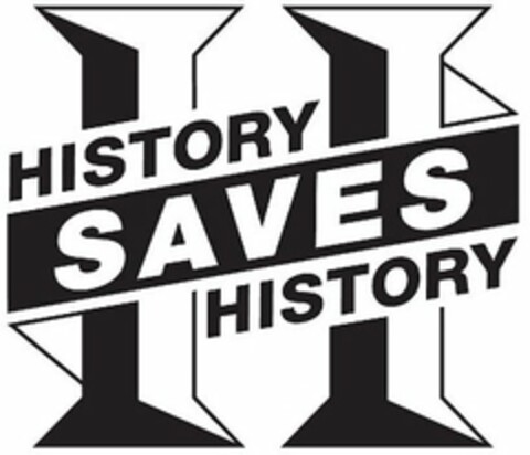 H HISTORY SAVES HISTORY Logo (USPTO, 27.09.2016)