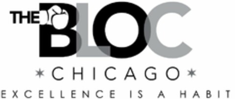 THE BLOC CHICAGO EXCELLENCE IS A HABIT Logo (USPTO, 14.11.2016)