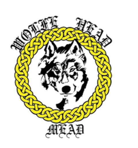 WOLFE HEAD MEAD Logo (USPTO, 05.01.2017)