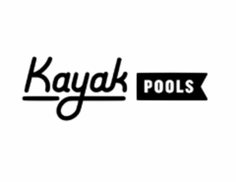 KAYAK POOLS Logo (USPTO, 01/06/2017)