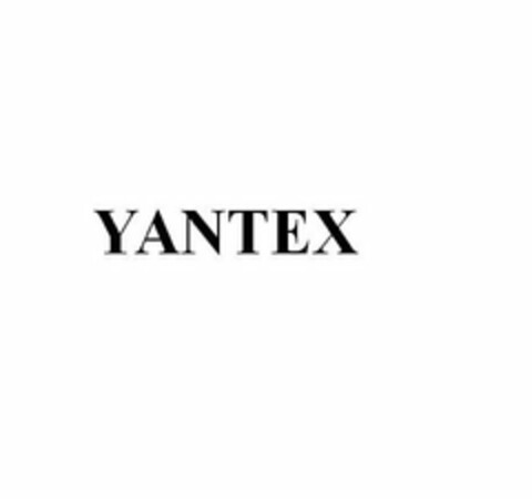 YANTEX Logo (USPTO, 08.08.2017)
