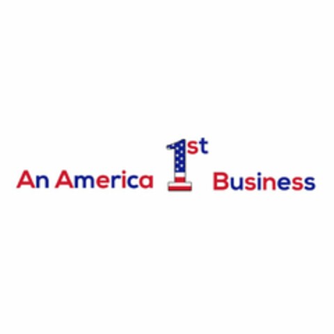 AN AMERICA 1ST BUSINESS Logo (USPTO, 13.10.2017)