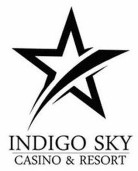 INDIGO SKY CASINO & RESORT Logo (USPTO, 30.07.2018)