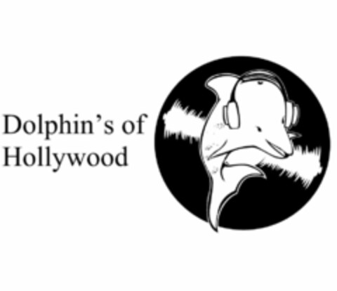 DOLPHIN'S OF HOLLYWOOD Logo (USPTO, 01/14/2019)